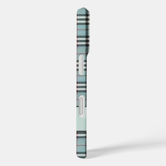 Elegant Retro Checkered Case-Mate iPhone Hülle (Rückseite / Rechts)