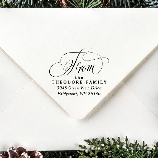 Elegant return address script from gummistempel