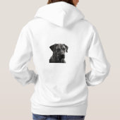 Elegant Rhodesian Ridgeback Hoodie (Rückseite)