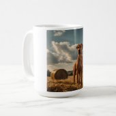 Elegant Rhodesian Ridgeback Tasse (Vorderseite Links)