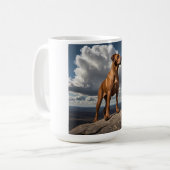 Elegant Rhodesian Ridgeback Tasse (Vorderseite Links)