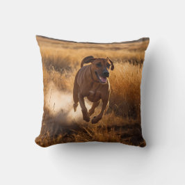 Elegant Rhodesian Ridgeback Throw Kissen