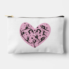 Elegant Rhythmic Gymnastics Two-Sided Make up Zubehörtasche