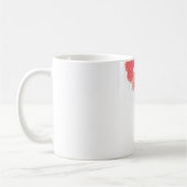 Elegant Romantic Couple Mug Kaffeetasse (Links)