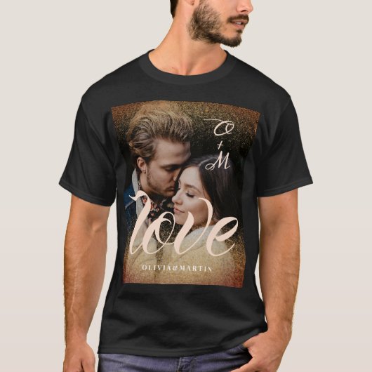 elegant romantisch modern T-Shirt (Vorderseite)