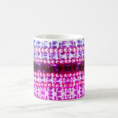 Elegant Rosa blaue Rhinestones Perlen Kaffeetasse (Mittel)