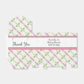 Elegant rosa grün und weiß geschenkschachtel (Ungefaltet)