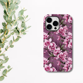 Elegant Rosa Orchid Floral Case-Mate iPhone 14 Pro Max Hülle