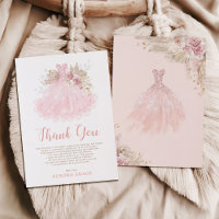 Elegant Rosa Quinceañera Kleid Mis Quince