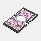 Elegant Rosa Roses Post-it Klebezettel (angewinkelt)