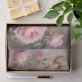Elegant Rosa Roses Seidenpapier (Geschenk)