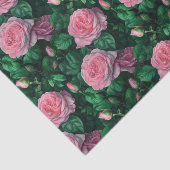 Elegant Rosa Roses Seidenpapier (Ausschnitt)