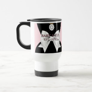 Elegant Rosa Tiffany ethnische Schwangerschaft Mom Reisebecher