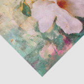 Elegant Rosa und Gold Floral Seidenpapier (Ausschnitt)