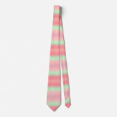 Elegant Rosa und Grün Ombre Krawatte (Vorderseite)