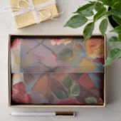 Elegant: Rose Bouquet im Harlequin Seidenpapier (Geschenk)