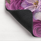 Elegant Rose Bouquet Mousepad (Ecke)