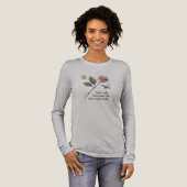 Elegant Rose & Butterfly Design | Women’s  Tri-Blend Shirt (Volle Vorderseite)