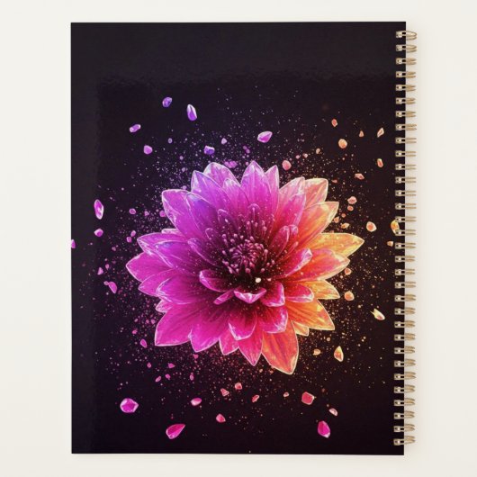 Elegant Rose Daily planner Planer (Rückseite)