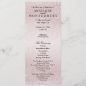 Elegant Rose Glitter - Program Programm (Vorderseite)