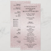Elegant Rose Glitter - Programm (Vorne/Hinten)