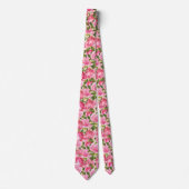 Elegant Roses Rose Formal Neck Tie Krawatte (Vorderseite)