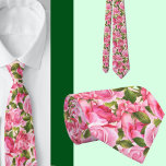 Elegant Roses Rose Formal Neck Tie Krawatte<br><div class="desc">Die wunderschöne elegante Krawatte im Nacken mit schönen rosa Rosen. Die Krawatte ist mit grünen Pflanzen und rosa Rosen gestaltet und eignet sich ideal für eine Hochzeit oder einen anderen Anlass.</div>