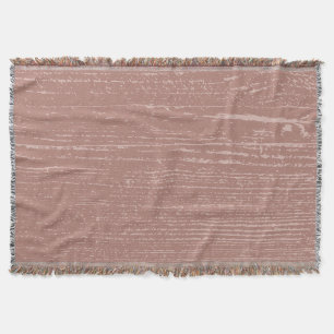 Elegant Rosy Brown Wood Grain Decke