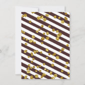 Elegant Rosy Doctor Danke Karte (Rückseite)