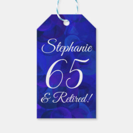 Elegant Royal Blue 65 und Rentabilisierung Geschenkanhänger