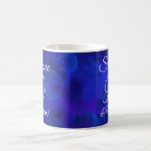 Elegant Royal Blue 90 und Nonstop Personalisiert Kaffeetasse (Mittel)