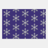 Elegant royal blue  geschenkpapier set (Vorderseite 3)