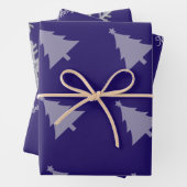 Elegant royal blue  geschenkpapier set (Beispiel)
