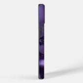 Elegant Royal Lila Liquid Sparkle Case-Mate iPhone Hülle (Rückseite / Rechts)