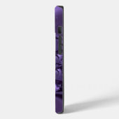 Elegant Royal Lila Liquid Sparkle Case-Mate iPhone Hülle (Rückseite / Links)