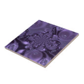 Elegant Royal Lila Liquid Sparkle Fliese (Seite)