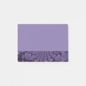 Elegant Royal Lila Liquid Sparkle Post-it Klebezettel (Vorderseite)
