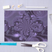 Elegant Royal Lila Liquid Sparkle Seidenpapier (Handwerk)