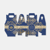 Elegant Royal Prince Baby Shower Geschenkschachtel (Ungefaltet)