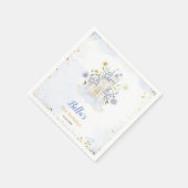 Elegant Royal Princess Castle Birthday Party  Serviette (Ecke)
