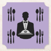 Elegant Royal Themed Luxury Untersetzer (Vorderseite)