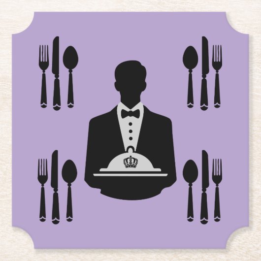 Elegant Royal Themed Luxury Untersetzer (Vorderseite)