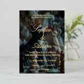 Elegant Royal Wedding Invitation Folieneinladung (Stehend vorne)