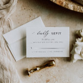 Elegant RSVP - Austin Card Save The Date