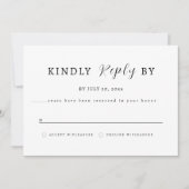 Elegant RSVP Card - NYC Save The Date (Vorderseite)