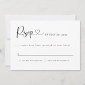 Elegant RSVP - St Augustine Save The Date (Vorderseite)