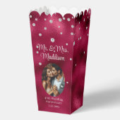 Elegant Ruby Foil & 40 Jahre Popcorn Geschenkschachtel (Vorderseite)