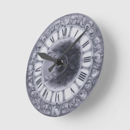 Elegant Runde Wanduhr (Winkel)