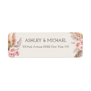 Elegant Rustic Boho Floral Botaniqe Wedding