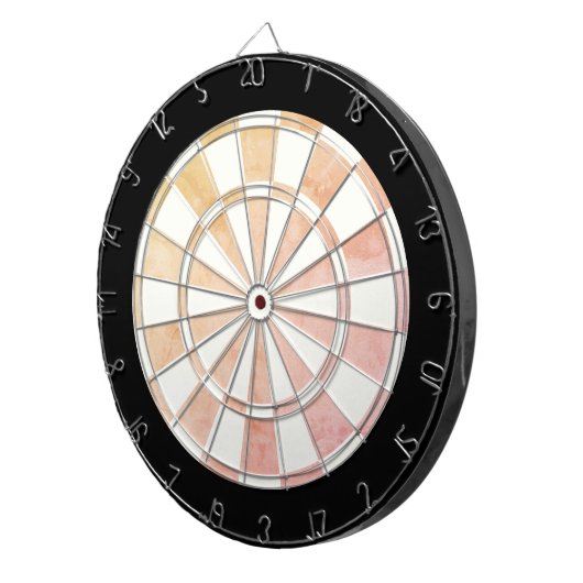 Elegant Rustic Dartboard Dartscheibe (Vorderseite rechts)
